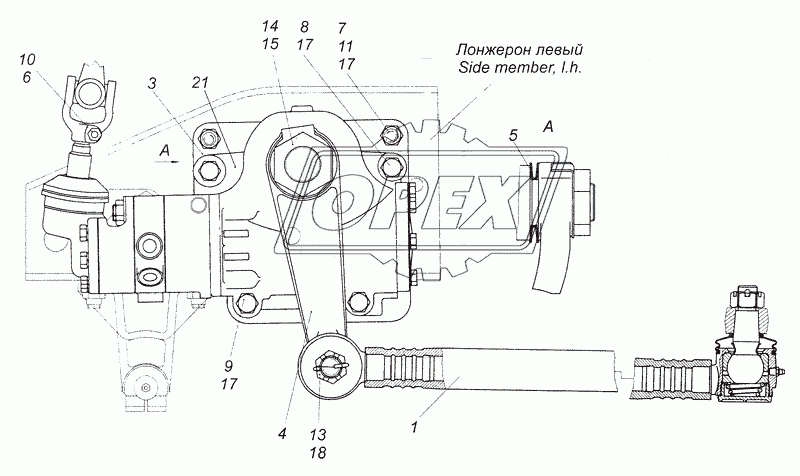 4308-3400012-30 Установка рулевого механизма